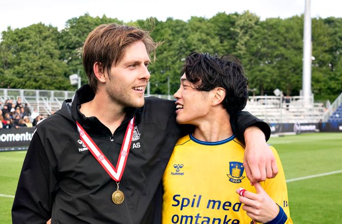 3F Superliga -Brøndby-genforening: Vallys mødtes med Suzuki i Tokyo