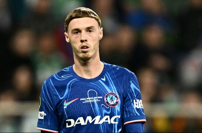 Conference League -Palmer fik pressen til at grine: Må jeg spørge om noget?