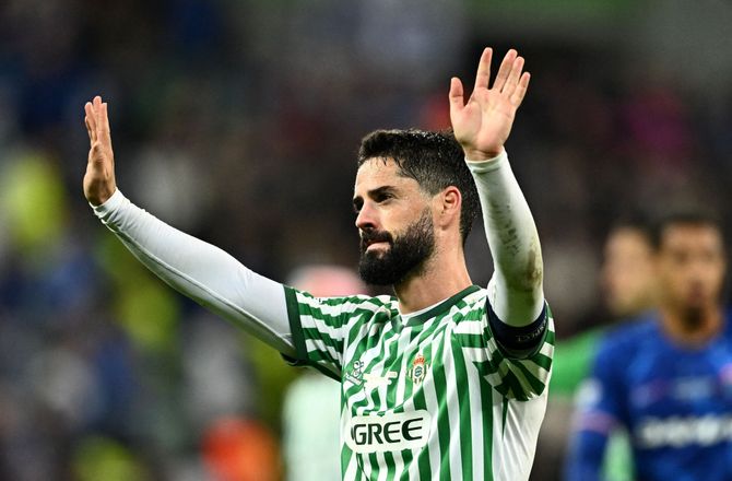 La Liga -Isco overraskede Betis-fans med forlængelse