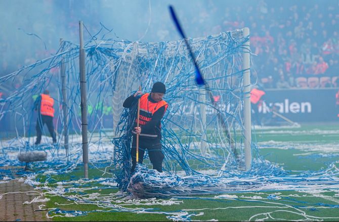 Oddset Pokalen -Vilde scener: FCK-fans går amok i 20. minut