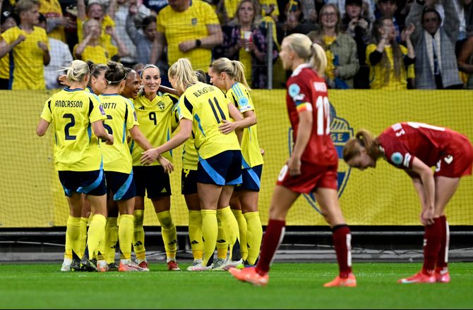UEFA Nations League A -Danmark skilt ad i Stockholm: Fuldstændig uacceptabelt