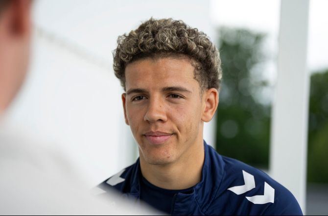 EM U21 -Bischoff er tidligt ude: Fedt at være den yngste til EM
