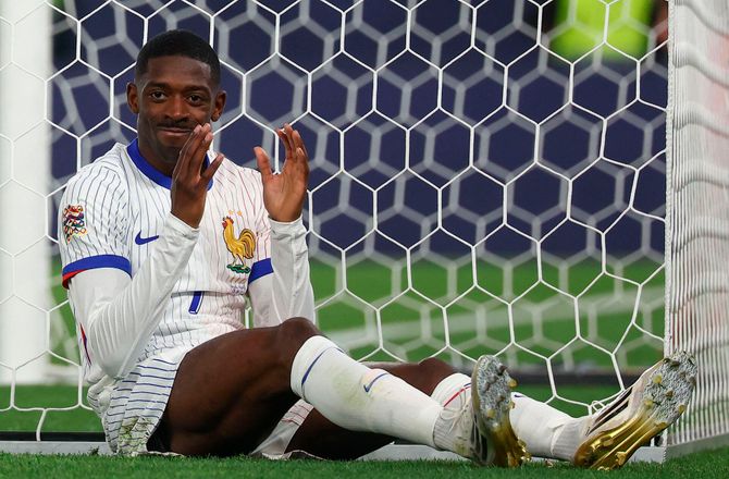 VM kval. UEFA -PSG-bet: Dembele meldes ude i seks uger