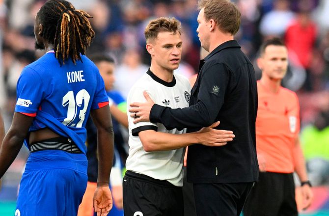 UEFA Nations League A -Bitter Kimmich: Franskmændene ville det ikke engang