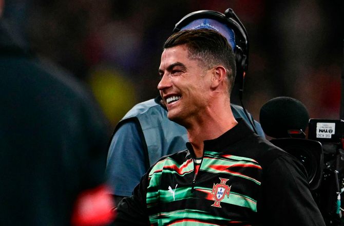 UEFA Nations League A -Ronaldo forklarer tårer: Var klar til at brække benet
