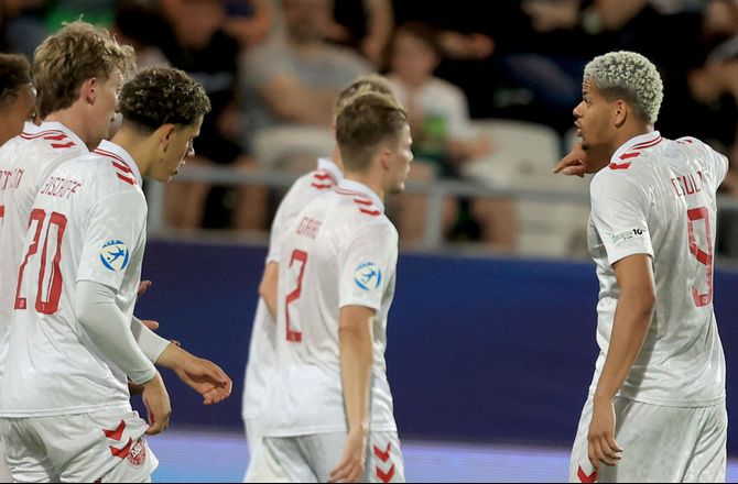 EM U21 -SLUT: Danmark - Holland minut for minut