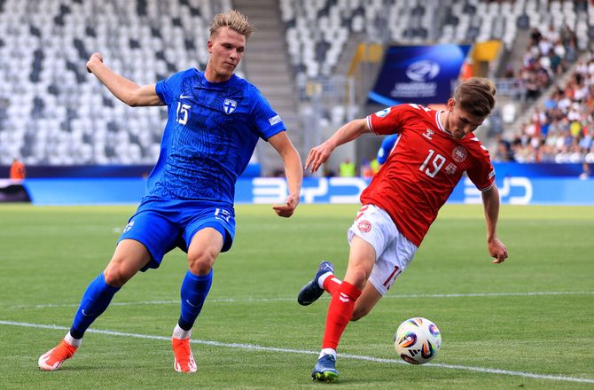 EM U21 -SLUT: Danmark - Finland minut for minut