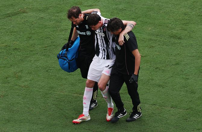 Serie A -Juve-back alvorligt skadet 