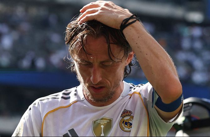 VM for klubhold -Sidste kamp for Modric: En bitter afslutning