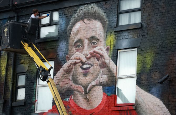 Premier League -Wolves indlemmer Diogo Jota i Hall of Fame