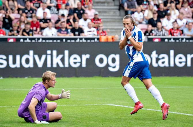 3F Superliga -Fiete Arp om målfejring: Lössl prøvede at psyke mig