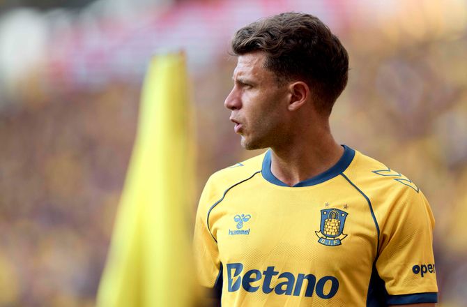 3F Superliga -Efter skade: Mats Köhlert er tilbage for Brøndby