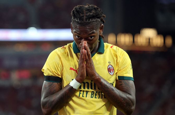 Serie A -Allegri hylder Leao: Han har givet alt