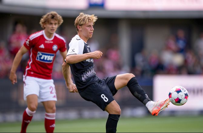 3F Superliga -Fredericia-spiller imponerer landstræner: Kom fra baghjul