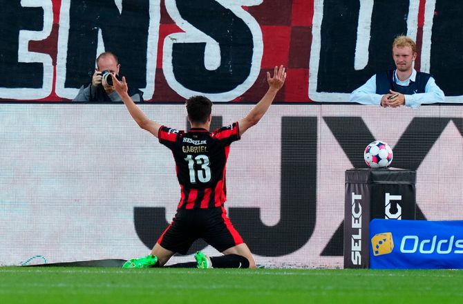 3F Superliga -Gabriel i vild jubel: Hårdt at løbe hele vejen