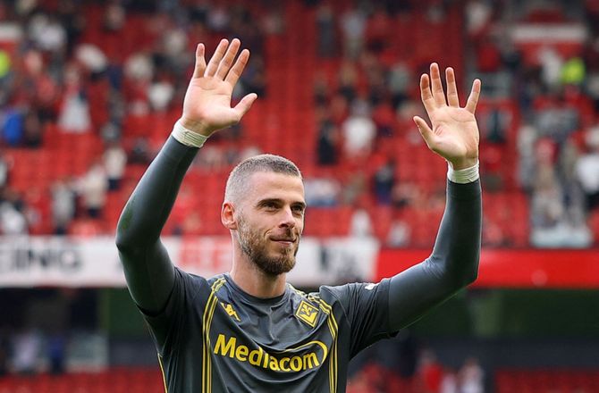 Premier League -De Gea tilbage på Old Trafford: Magisk 