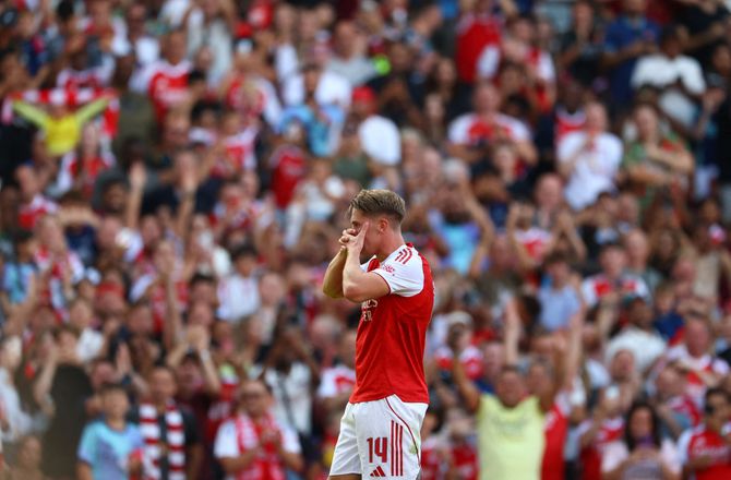 International -Gyökeres åbnede målkontoen i sidste Arsenal-test