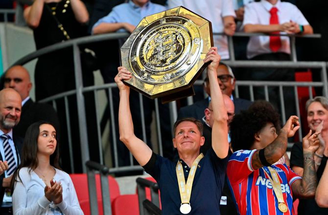 Premier League -Glasner: Vil ikke bytte Wembley-sejr for EL
