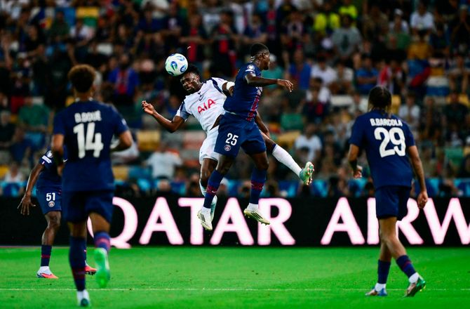 UEFA Supercup -Franks mandskab smed sejren: PSG vandt Super Cup
