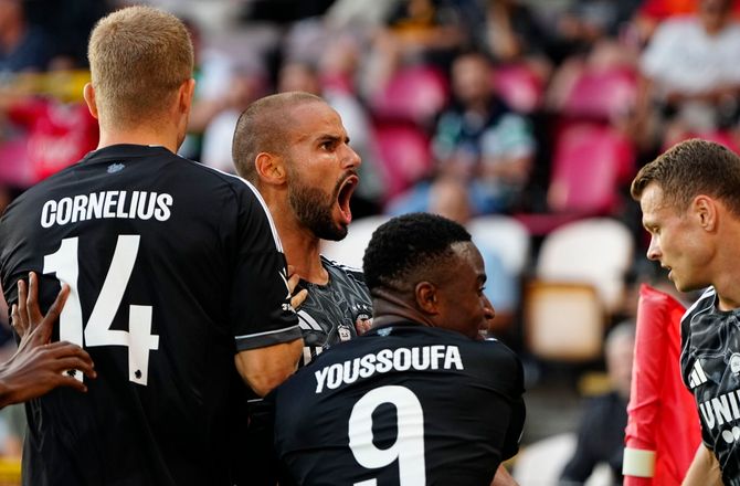 3F Superliga -FCK overvandt chokscoring og straffede FCN’s ti mand