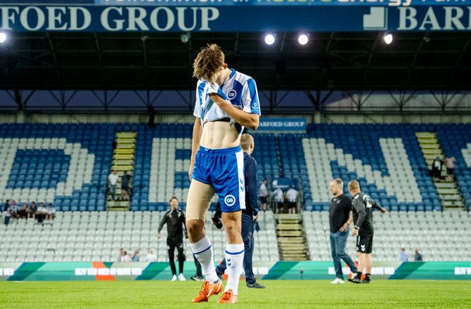 3F Superliga -Ejdum og Arnstad i skammekrogen