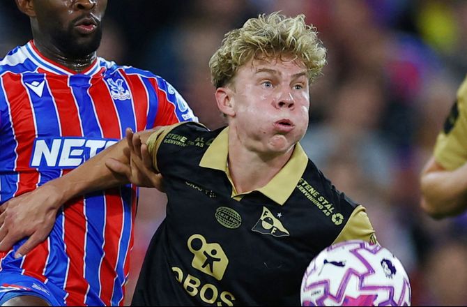 Norge Eliteserien -Oskar Øhlenschlæger blev matchvinder