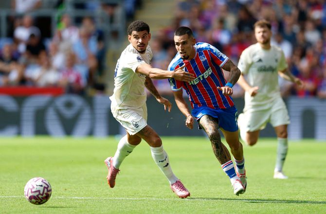 Premier League -Palace og Forest delte i London