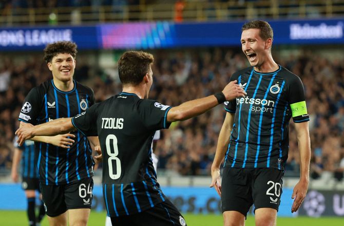  CL-kval -9-1 samlet: Brugge smadrede Rangers  