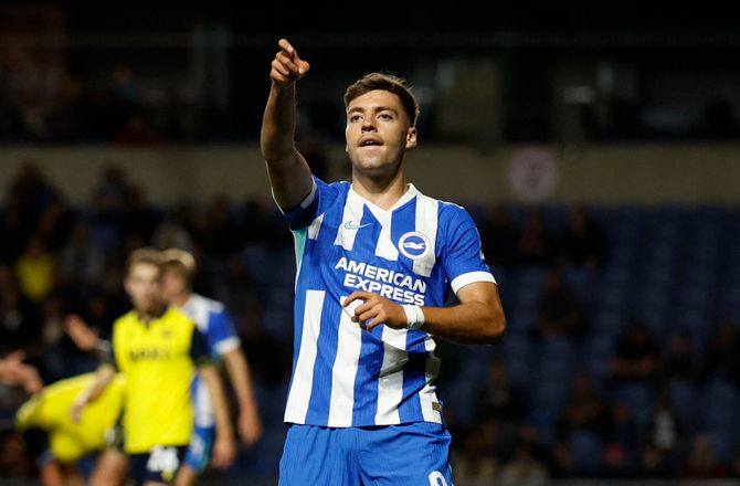 Carabao Cup -EFL Cup: Oxford udraderet af Brighton uden O’Riley