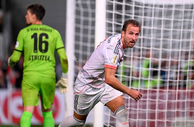 DFB Pokal -Kane reddede Bayern fra pokal-fadæse mod 3. Liga-hold