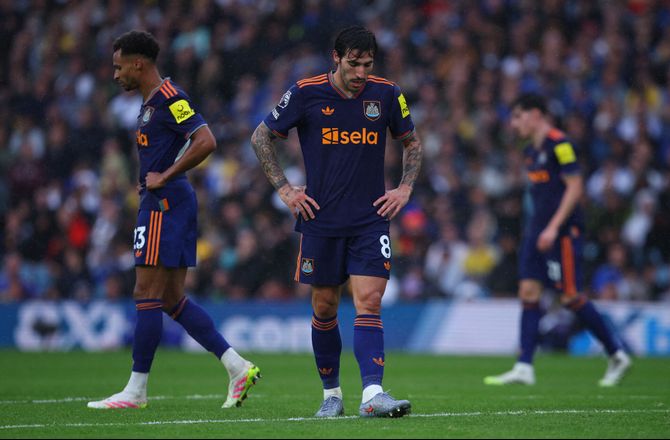Premier League -Leeds og Newcastle bøvlede med skarpheden