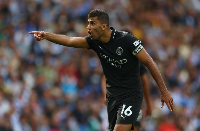 Premier League -Rodri nedtoner egen retur: Jeg er ikke Messi