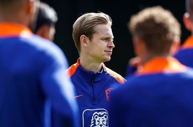 VM kval. UEFA -Frenkie de Jong forlader landsholdslejren