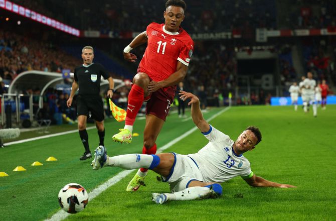 VM kval. UEFA -Kosovos anfører misser Sverige-opgør