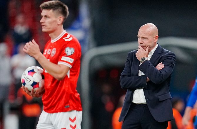 VM kval. UEFA -SLUT: Danmark - Skotland minut for minut