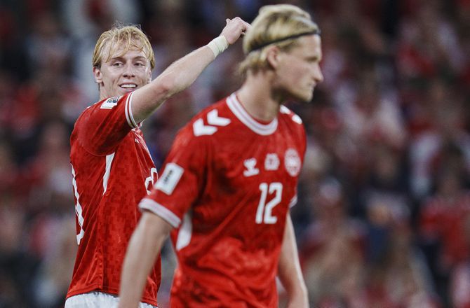Danmark -Comeback efter ét år: Har aldrig tvivlet på Dolberg
