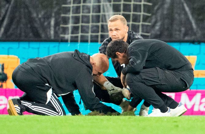 VM kval. UEFA -Kehlet afbrød landskamp - Rangnick tænkte 'skjult kamera'