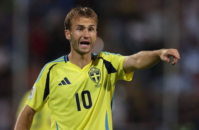 VM kval. UEFA -Benjamin Nygren valgt af Graham Potter: En ære