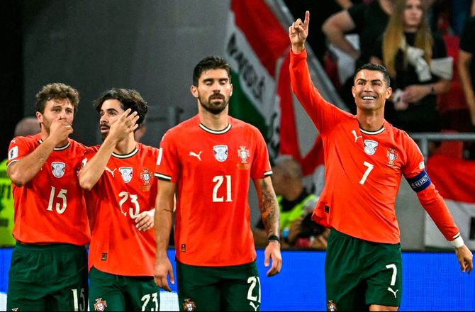 VM kval. UEFA -Ronaldo skrev ny historie i portugisisk sejr