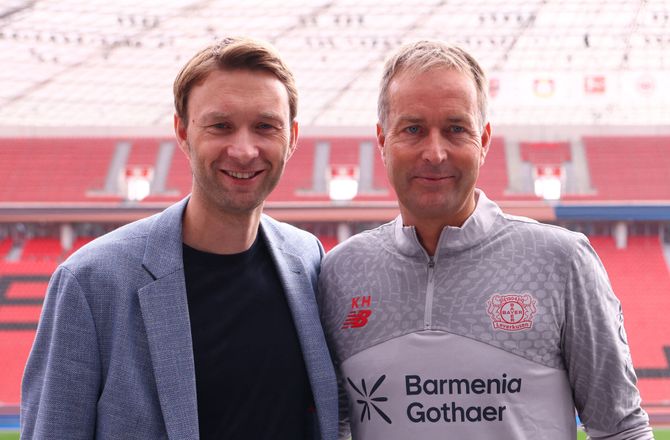 Bundesliga -Leverkusen-boss freder Kasper Hjulmand