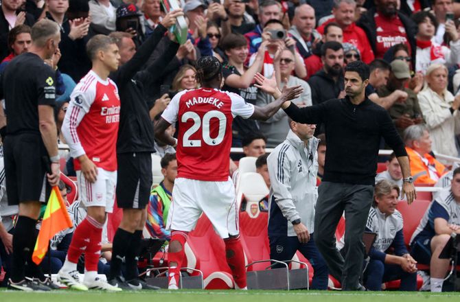 Premier League -Arsenal-bet: Madueke meldes ude i to måneder