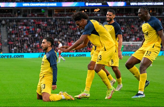 Champions League -Kampen om Benelux: Union overraskede og slog PSV