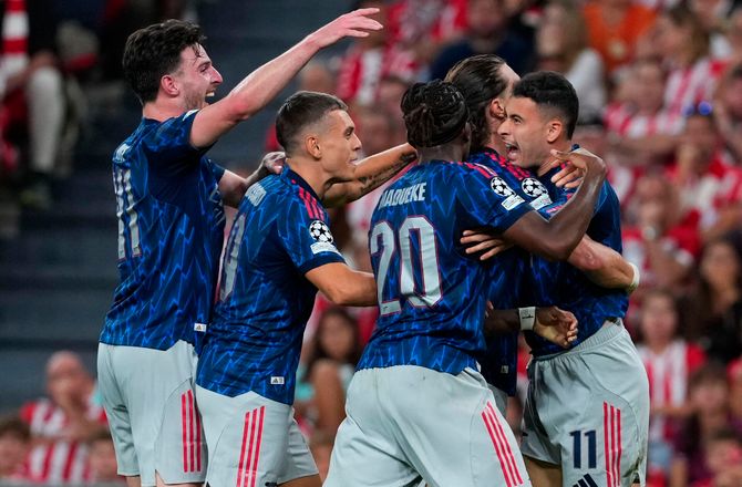 Champions League -SLUT: Athletic Club - Arsenal minut for minut