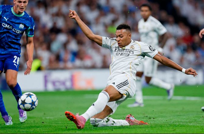 Champions League -SLUT: Real Madrid - Marseille minut for minut