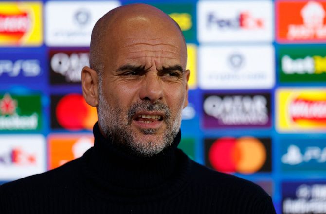 Champions League -Guardiola: Vi er tilsyneladende ikke en bejler