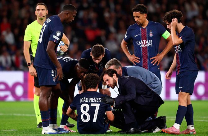 Ligue 1 -Ny skade til PSG: Joao Neves ude 