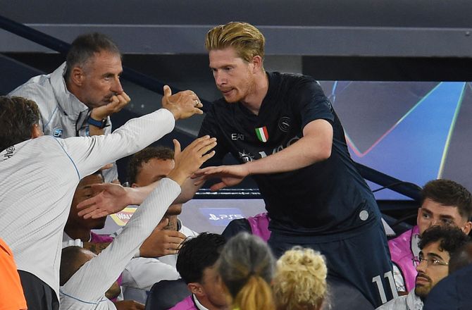 Champions League -Conte begræder De Bruyne-beslutning: Eneste mulighed