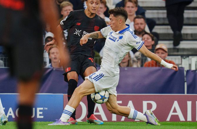 Champions League -Grimaldo fremhæver FCK-back: God spiller