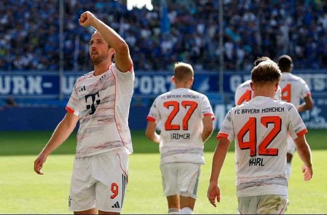 Bundesliga -Kane fortsatte vild målform i Bayern-sejr