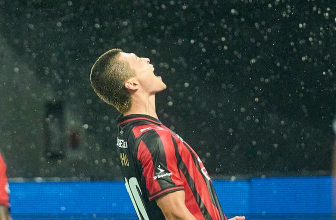 3F Superliga -Cho scorede månedens mål i Superligaen